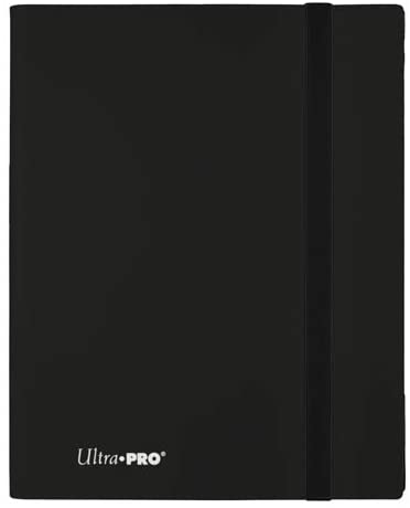 Ultra Pro E-15219 Eclipse 9-Pocket PRO-Binder-Jet Black