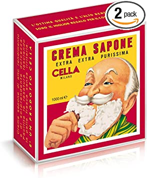 CELLA Shaving Cream Almond Pack 1000 g