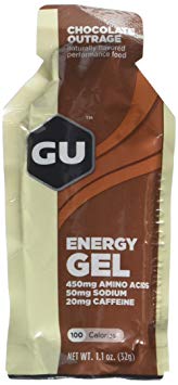 GU Energy Gel - Chocolate Outrage (6 x 1.1oz Packs)