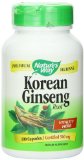 Natures Way Ginseng Korean 100 Capsules 560 mg