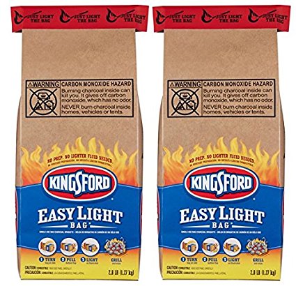 Kingsford Easy Light Bag, 2.8 Pounds (Pack of 2)