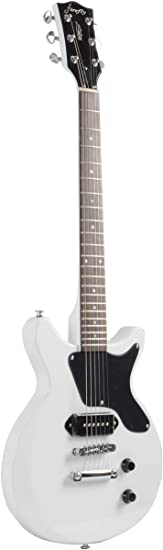 Firefly FFDCS Solid Body Electric Guitar White