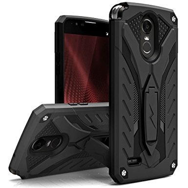 LG Stylo 3 Case, Zizo [Static Series] Shockproof [Military Grade Drop Tested] w/ Kickstand [Heavy Duty Case] Impact Resistant - LG Stylo 3 Plus