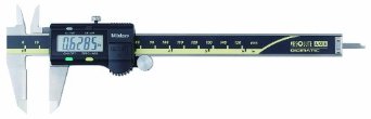 Mitutoyo 500-196-30 Advanced Onsite Sensor (AOS) Absolute Scale Digital Caliper, 0 to 6"/0 to 150mm Measuring Range, 0.0005"/0.01mm Resolution, LCD
