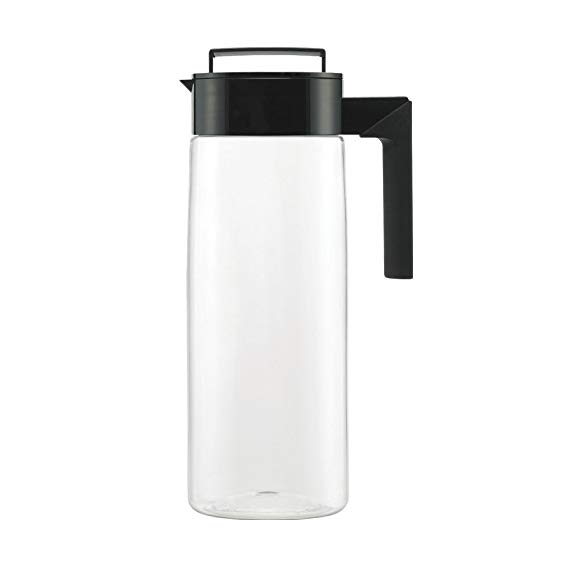 Takeya Airtight Pitcher, 2-Quart, Black