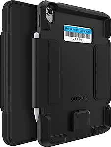 OtterBox ACHIEVER SERIES FOLIO ST for iPad 10th Gen - BLACK, Rugged, Durable, Multi-Layer Protection (Ships in Polybag, Ideal for Business Customers)