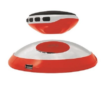Air 2 CSBT-311-RED Wireless Floating Sound 4.0 Bluetooth HD Speaker (Red)