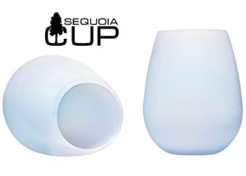 The Sequoia Cup, Best Shatterproof Silicone Wine Glasses for Parties, Outdoors and Having a Good Time | Unbreakable Stemless Cups, Non-Toxic, Collapsible Drinkware | Perfect Gift For All Adventures