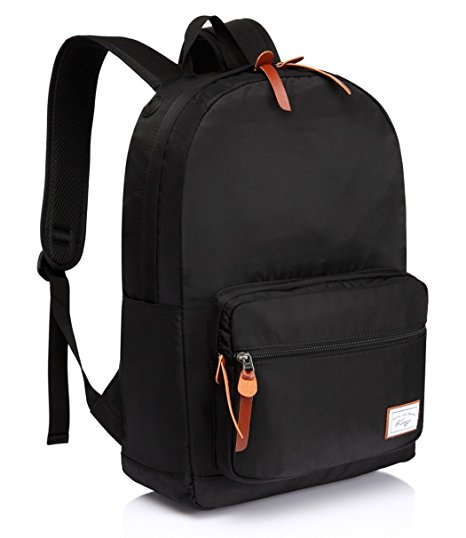 Kasqo Waterproof School Backpack with Padded 15.6 inch Laptop Compartment Casual Day-pack