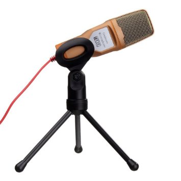 Tonor Gold Professional Condenser Sound Podcast Studio Microphone For PC Laptop Computer