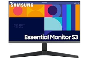 Samsung 27-inch (68.59cm) FHD, IPS, 100 Hz, 1920 x 1080 Flat Monitor, Bezel Less Design, AMD FreeSync, Flicker Free, HDMI, Display Port (LS27C330GAWXXL, Black)