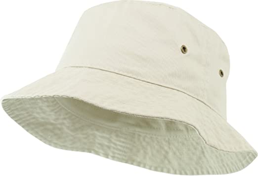 KBETHOS Unisex Washed Cotton Bucket Hat Summer Outdoor Cap