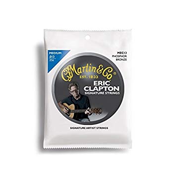 Martin MEC13 Clapton's Choice Phosphor Bronze Acoustic Guitar Strings, Medium