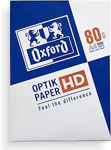 OXFORD Ramette de Papier Imprimante Multiusage A4 Blanc Premium 500 Feuilles