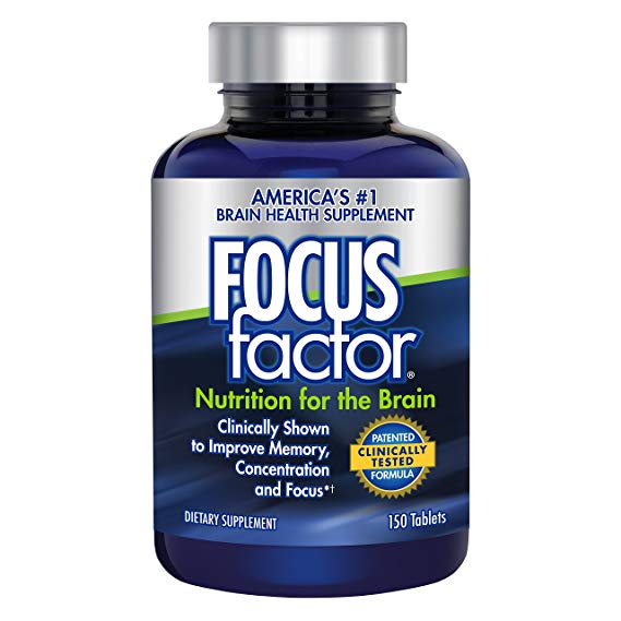 Focusfactor Memory Concentration Formula Tablets, 150 Count