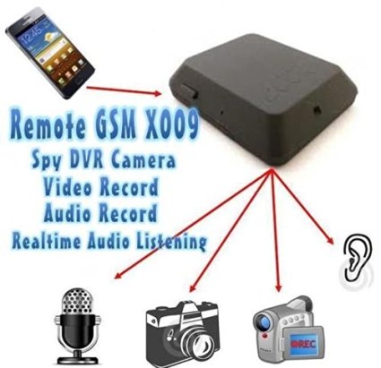 Boddban® Hidden Spy GSM Bug Voice & Video Recorder / Sim Card Voice Ear Bug / Room Voice Listening Device & Video Camera Recording