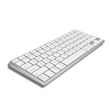 Best Multi Device Keyboard, Aluminum Housing Bluetooth Keyboard for Laptop Compatible with Apple Magic Keyborad A1644, Compact Bluetooth Keyborad Available to Apple/Windows Computer