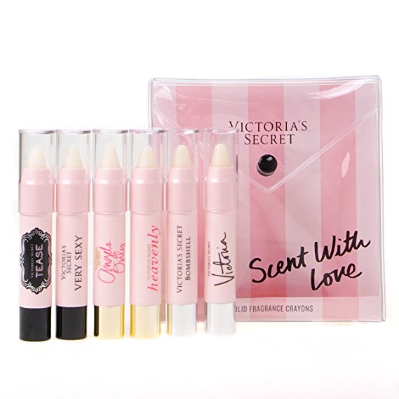 Victoria's Secret Solid Fragrance Crayons Set of 6 - Scent With Love