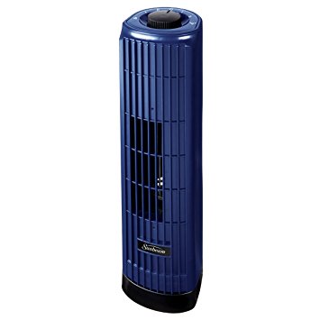 Sunbeam Cool Me 14-Inch Mini Tower Fan, Blue