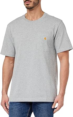 Carhartt Men's Relaxed Fit Heavyweight Short-Sleeve Pocket T-Shirt