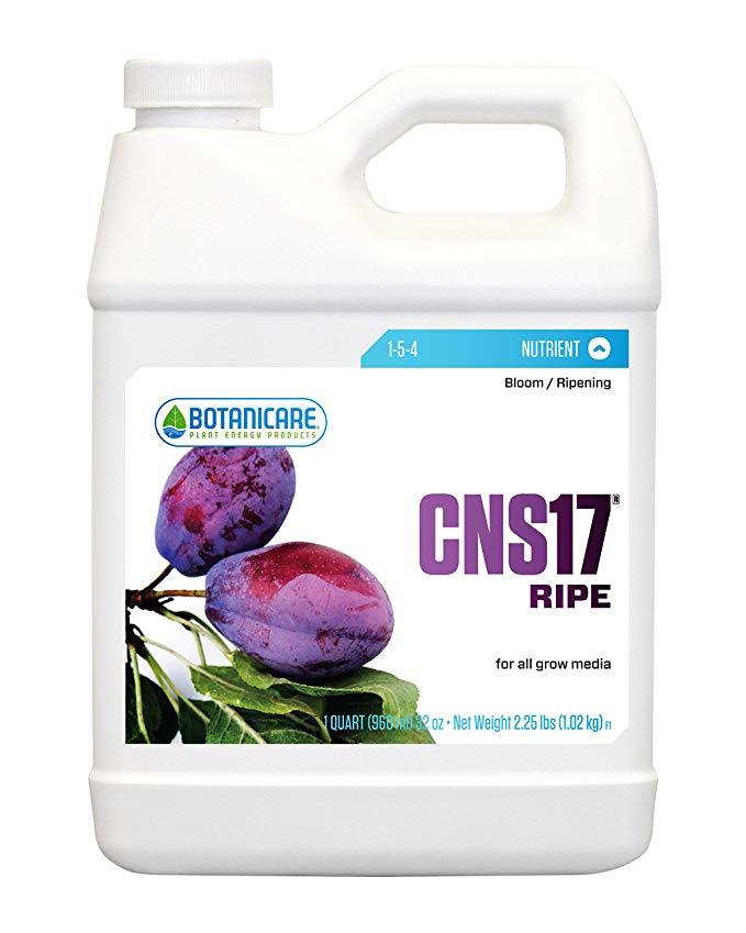 Botanicare CNS17 RIPE Supplement for Plants 1-5-4 Formula, 1-Quart