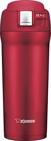 Zojirushi SM-YAE48RA Travel Mug, 16 oz, Cherry Red