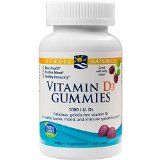 Nordic Naturals Vitamin D3 Gummies Healthy Bones Mood and Immune System Function 60 Count