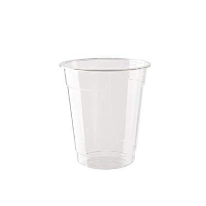 Naturally Chic Disposable Clear Cups | Biodegradable PLA Plastic Party Tumbler Cups for Cold Beverages, Drinks, Sodas, Water - Eco Friendly - 8 oz. / 200 ml (1000 Pieces)