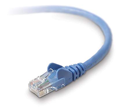 Belkin 860334 Cat5e Snagless UTP Patch Cable, 1m - Blue