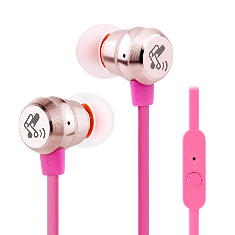 SoundPEATS Earphones In-Ear Headphones Noise Cancelling Earbuds Headphones - M20 Gold