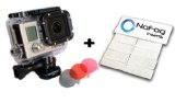 The Accessory Pro Bundle - 8 Anti-Fog Inserts Polarizer Red Magenta Filters compatible with all GoPro Hero4 Hero3 Hero3 cameras