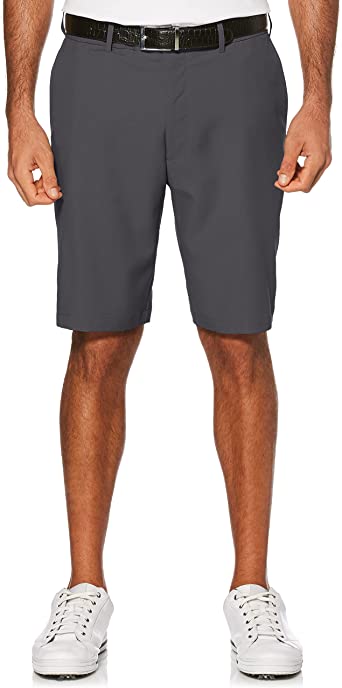 PGA TOUR Mens Golf Performance Flat Front Expandable Waistband Short