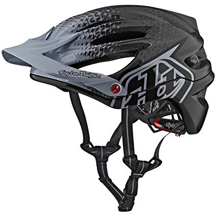 2018 Troy Lee Designs A2 MIPS Starburst Bicycle Helmet-Silver-M/L