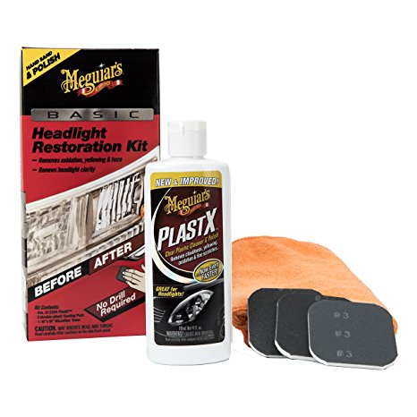 Meguiar's G2960 Basic Headlight Restoration Kit