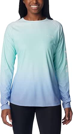 Columbia Women's Printed Tidal Deflector Long Sleeve