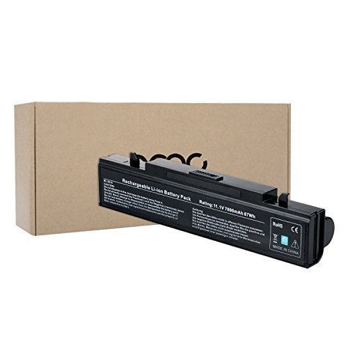 OMCreate 9-Cell Laptop Battery for Samsung R480 R530 R540 R580 R720 R730 Q430 Q530 RV520, fits P/N AA-PB9NC6B PB9NS6B AA-PB9NC6W AA-PB9NC5B AA-PL9NC2B AA-PL9NC6W AA-PB9NC6W/E - 12 Months Warranty