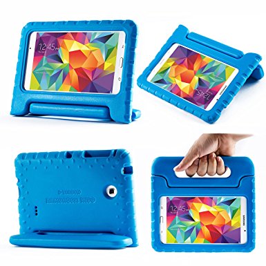 i-Blason Samsung Galaxy Tab 4 8.0 Case - ArmorBox Kido Series Light Weight Super Protection Convertible Stand Cover Case Gaalxy Tab 4 8.0 (Blue)