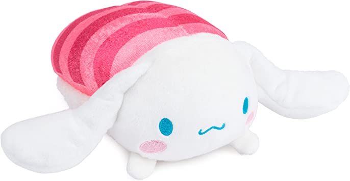 GUND Sanrio Cinnamoroll Sashimi Plush, Premium Stuffed Animal for Ages 1 and Up, Pink/White, 6”