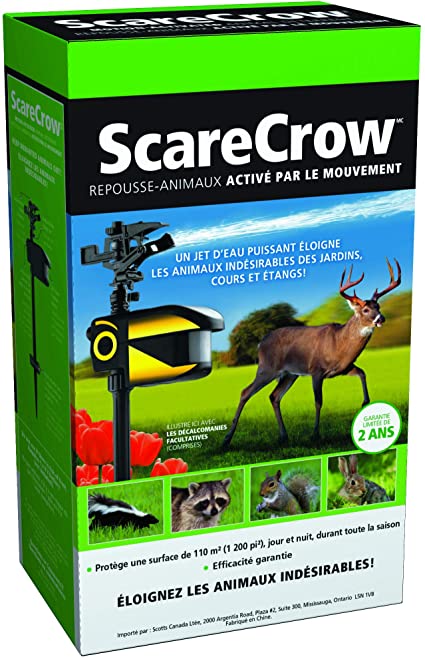 Ortho 0402004 Scarecrow Motion Activated Animal Deterrent