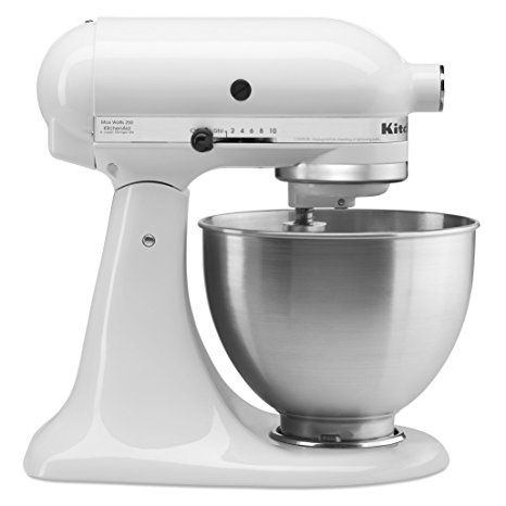 KitchenAid 4-1/2-Quart Ultra Power Stand Mixer, White