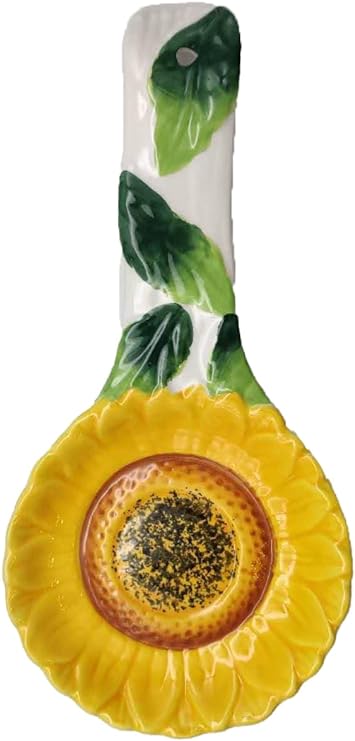 Tuscany 3D Sunflower Spoon Rest