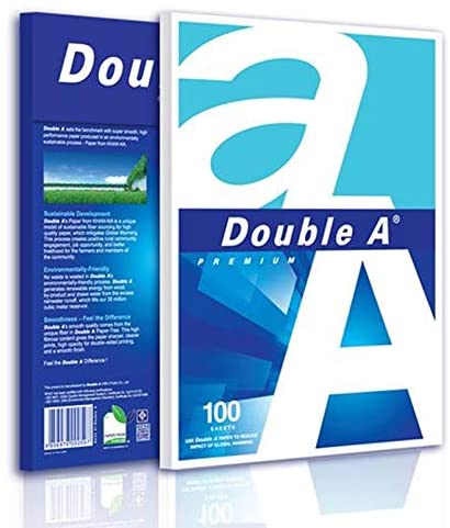 A4 Size Premium Printer Paper - Great for Printing Professional Documents - 21 lb - 8.3" x 11.7" (100 Sheets, White)