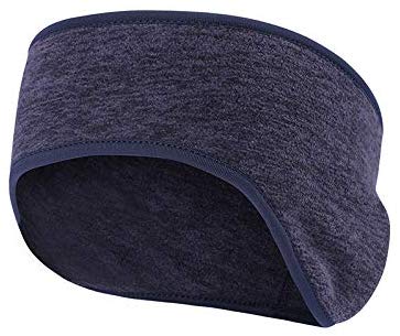 Obacle Ear Warmer Headband for Women Men Sweatband Non Slip Thin Lightweight Sport Fleece Headband Earmuff Ear Band Ear Cover Muffs for Winter Cold Weather Running Yoga Jogging Workout Cycling Riding