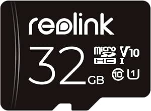 Reolink 32 GB microSDHC Speicherkarte, Klasse 10, U1 TF-Speicherkarte, kompatibel mit Reolink Überwachungskamera