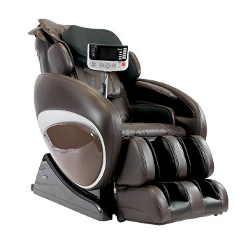 Osaki Os-4000t Massage Chair Design and New Foot Roller Upgraded S-track Movable Intelligent Massage Comprehensive Hand-like Massage (Brown)
