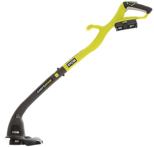 ONE  18-Volt Lithium-Ion Electric Cordless String Trimmer and Edger P2030 - 1.3 Ah Battery and Charger Included