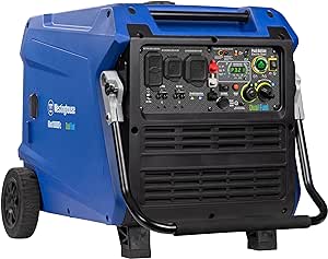 Westinghouse 11000 Peak Watt Dual Fuel Portable Inverter Generator, Remote Electric Start, Transfer Switch Ready, Gas and Propane Powered, Low THD - Safe for Electronics, Parallel Capable, CO Sensor