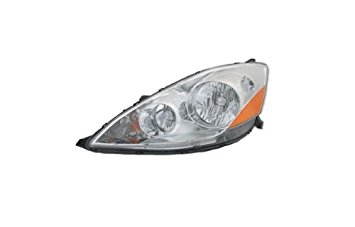 2006 2007 2008 2009 2010 Toyota Sienna Headlight Headlamp Composite Halogen (Non-HID without Xenon) Front Head Light Lamp Set Pair Left Driver And Right Passenger Side (06 07 08 09 10)