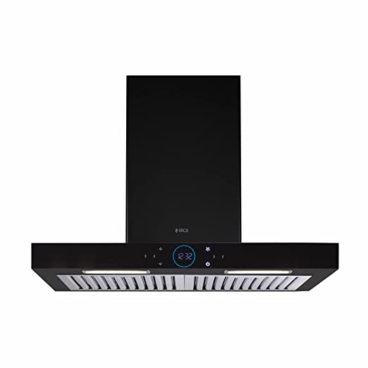 Elica iSMART 5 STAR Performance 60 cm Chimney with Inverter Technology and 15 Years Warranty (iSMART SPOT H6 BF LTW 60 NERO)