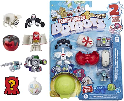 Transformers Toys BotBots Series 5 Frequent Flyers 8-Pack – Mystery 2-in-1 Collectible Figures! Kids Ages 5 and Up (Styles and Colors May Vary) by Hasbro